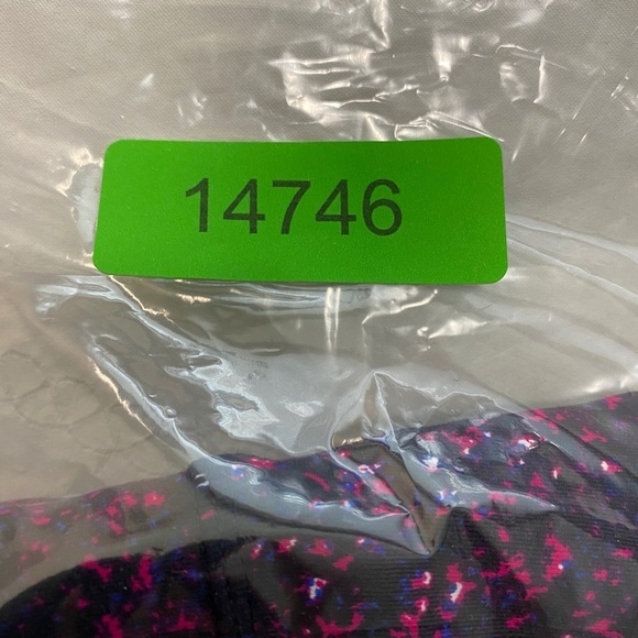 Tuff Athletics Women's Purple / Pink Splatter Pattern Yoga Capri Legging Pants M - Picture 12 of 12